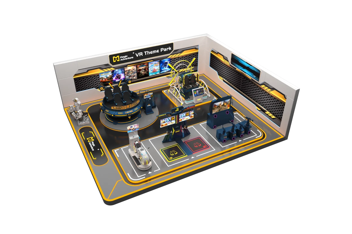 magicadventure_VR theme park 100m² plan